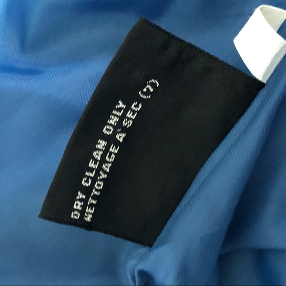 ◈SOLD◈ Vtg MEMBERS ONLY Navy Blue Racer Jacket - Mens Size 40 Windbreaker 1980s - Picture 7 of 10